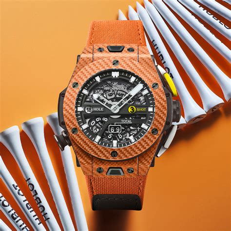 hublot big bang unico golf orange carbon